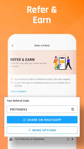 KheloMore: Book sports venues screenshot
