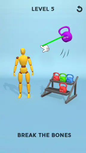 Kick & Break The Ragdoll Games screenshot