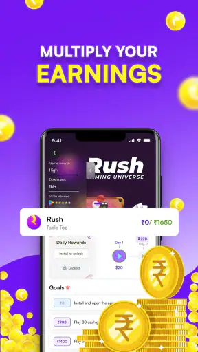 KickCash: Play to Earn Money screenshot