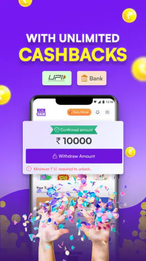 KickCash: Play to Earn Money screenshot