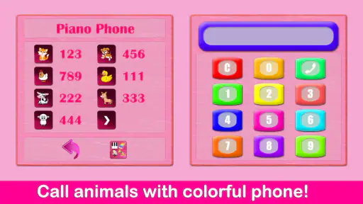 Kids Pink Piano screenshot