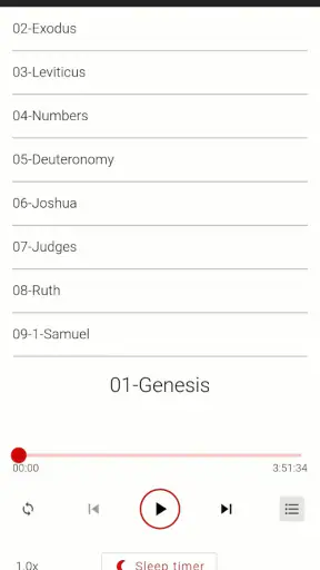 King James Audio - KJV Bible screenshot