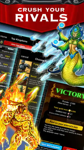 Kingdoms at War: Hardcore PVP screenshot