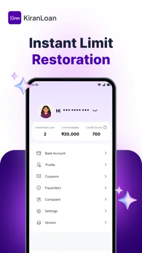 KiranLoan - Credit Assistant screenshot