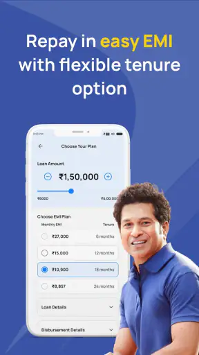 Kissht: इंस्टेंट पर्सनल लोन ऐप screenshot
