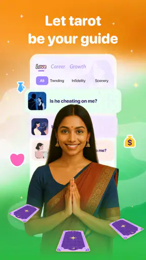 KissLife: Love Tarot & Mentor screenshot
