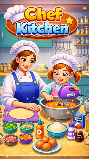 Kitchen Set Chef Cooking Games screenshot