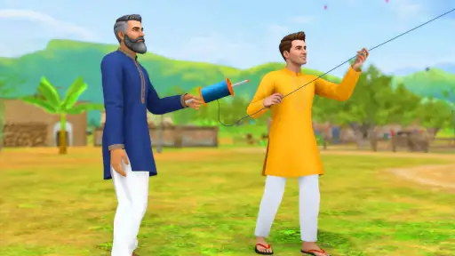 Kite Flying Game 2026: Patang screenshot