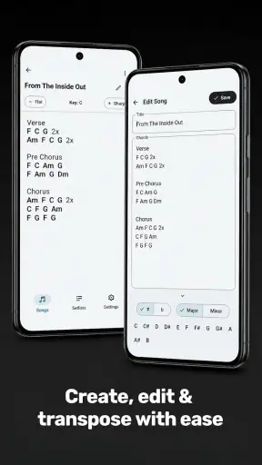 Kordz - Chord Transposer screenshot