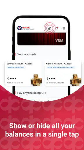 Kotak Bank screenshot