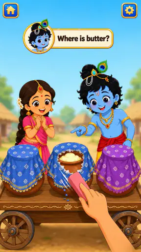 Krishna Stories Game 2 screenshot