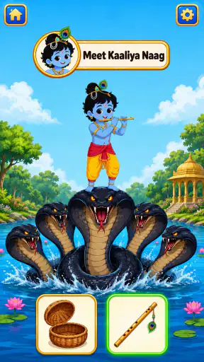 Krishna Stories Game 2 screenshot