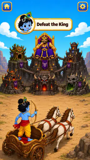 Krishna Stories Game 2 screenshot