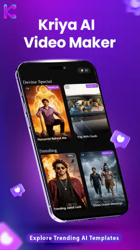 Kriya : Status & Quotes Maker screenshot