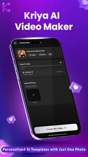 Kriya : Status & Quotes Maker screenshot