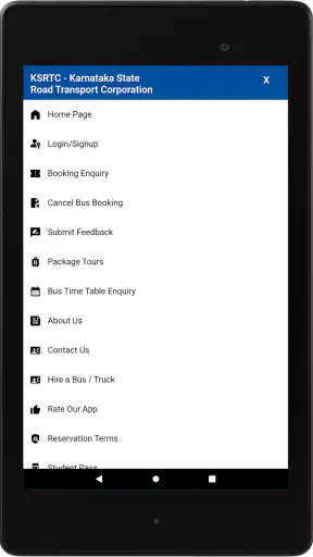 KSRTC AWATAR Booking App screenshot