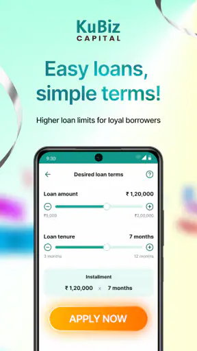 Kubiz Loan पर्सनल लोन एप Loans screenshot