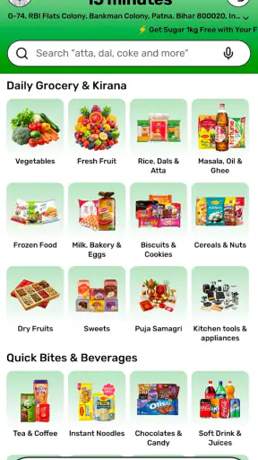 Kuiklo: Grocery In 10 Minutes screenshot