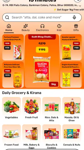 Kuiklo: Grocery In 10 Minutes screenshot