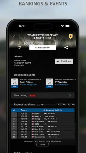 LapTrophy - Track Lap Timer screenshot