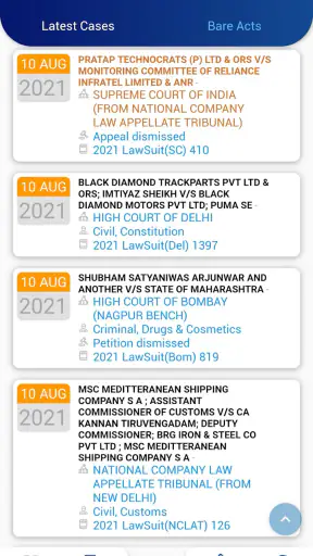 Lawsuit The Unique Case Finder screenshot