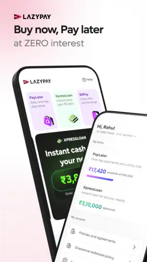LazyPay: Loan App & Pay Later screenshot