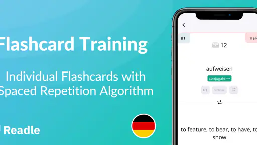Learn German Daily with Readle screenshot