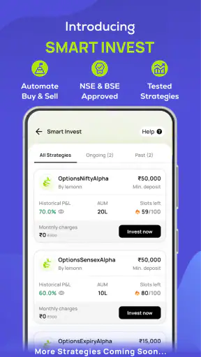 Lemonn: स्टॉक, डीमैट, आईपीओ screenshot