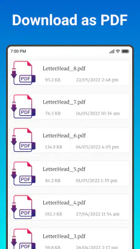 Letterhead Maker screenshot