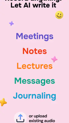 Letterly: Write by Voice & AI screenshot