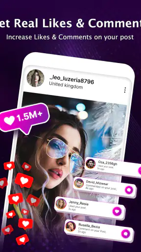Likomment - Get Comment & Like screenshot