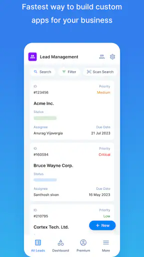 Lio | CRM, Project, Workflow screenshot