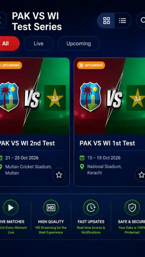 Live Cricket TV HD 2026 screenshot