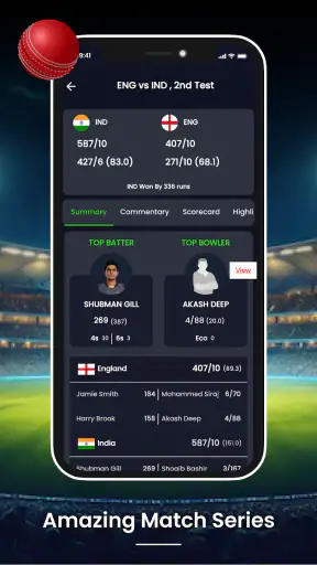 Live Cricket TV HD Streaming screenshot