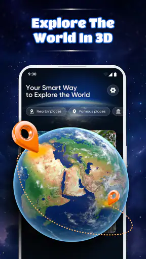 Live Earth Map - GPS Tracker screenshot