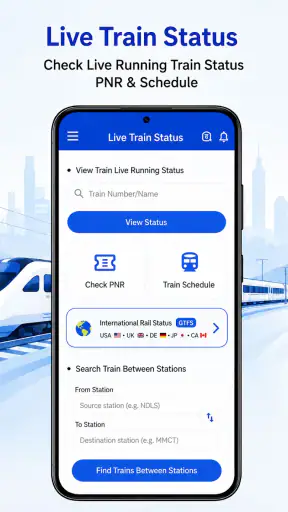 Live Train Status screenshot