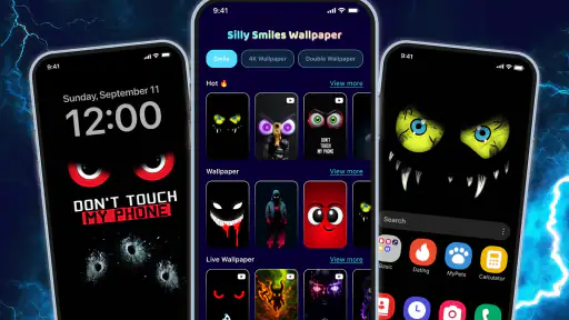 Live Wallpaper: Silly Smiles screenshot