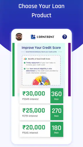 LoanFront - Personal Loan App screenshot