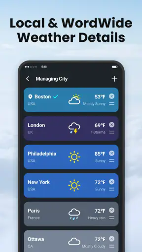 Local Weather: Live Forecast screenshot