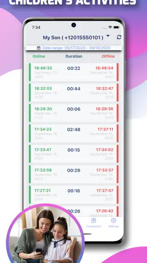 LogWho - Parental Control screenshot