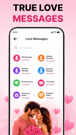 Love Messages & WAStickers screenshot