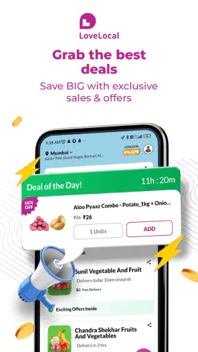 LoveLocal: Grocery App screenshot