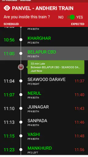 m-Indicator: Mumbai Local screenshot