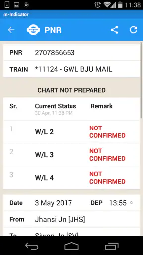 m-Indicator: Mumbai Local screenshot