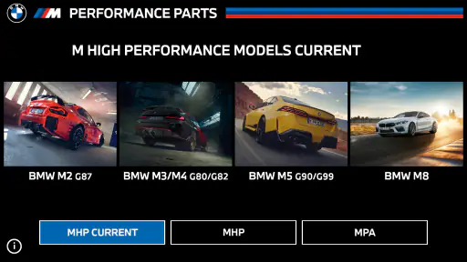 M Performance Sound Player screenshot