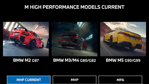 M Performance Sound Player screenshot