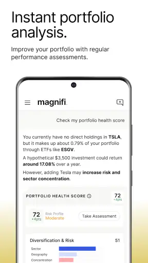 Magnifi: Invest with AI screenshot