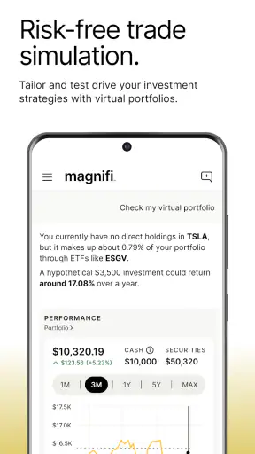 Magnifi: Invest with AI screenshot