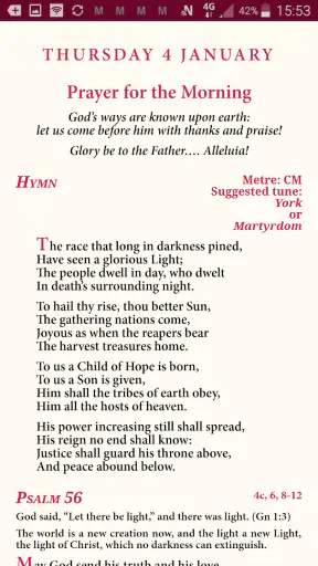 Magnificat British Edition screenshot