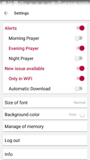 Magnificat British Edition screenshot
